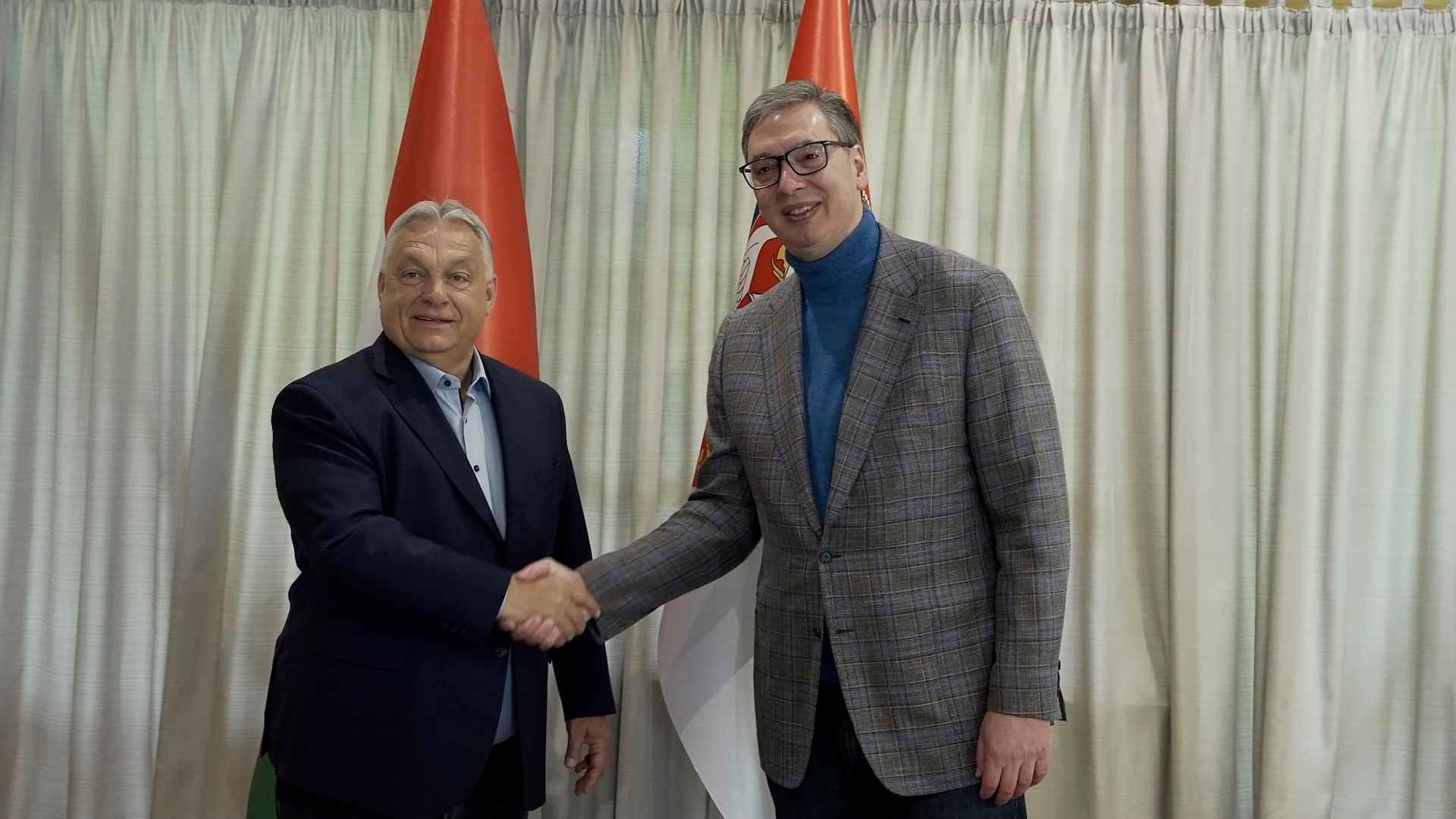 Beograd, predsednik Republike Srbije Aleksandar Vucic sastao se sa premijerom Madjarske Viktorom Orbanom, pokrivanje Beograd, predsednik Republike Srbije Aleksandar Vucic sastao se sa premijerom Madjarske Viktorom Orbanom, pokrivanje